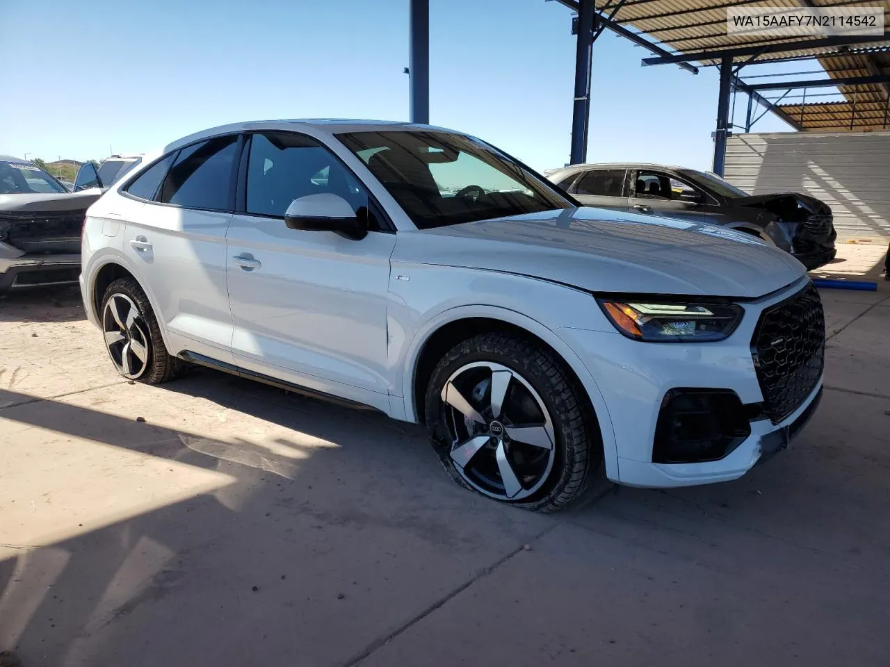 2022 Audi Q5 Sportback Prm Pls 45 VIN: WA15AAFY7N2114542 Lot: 79772864