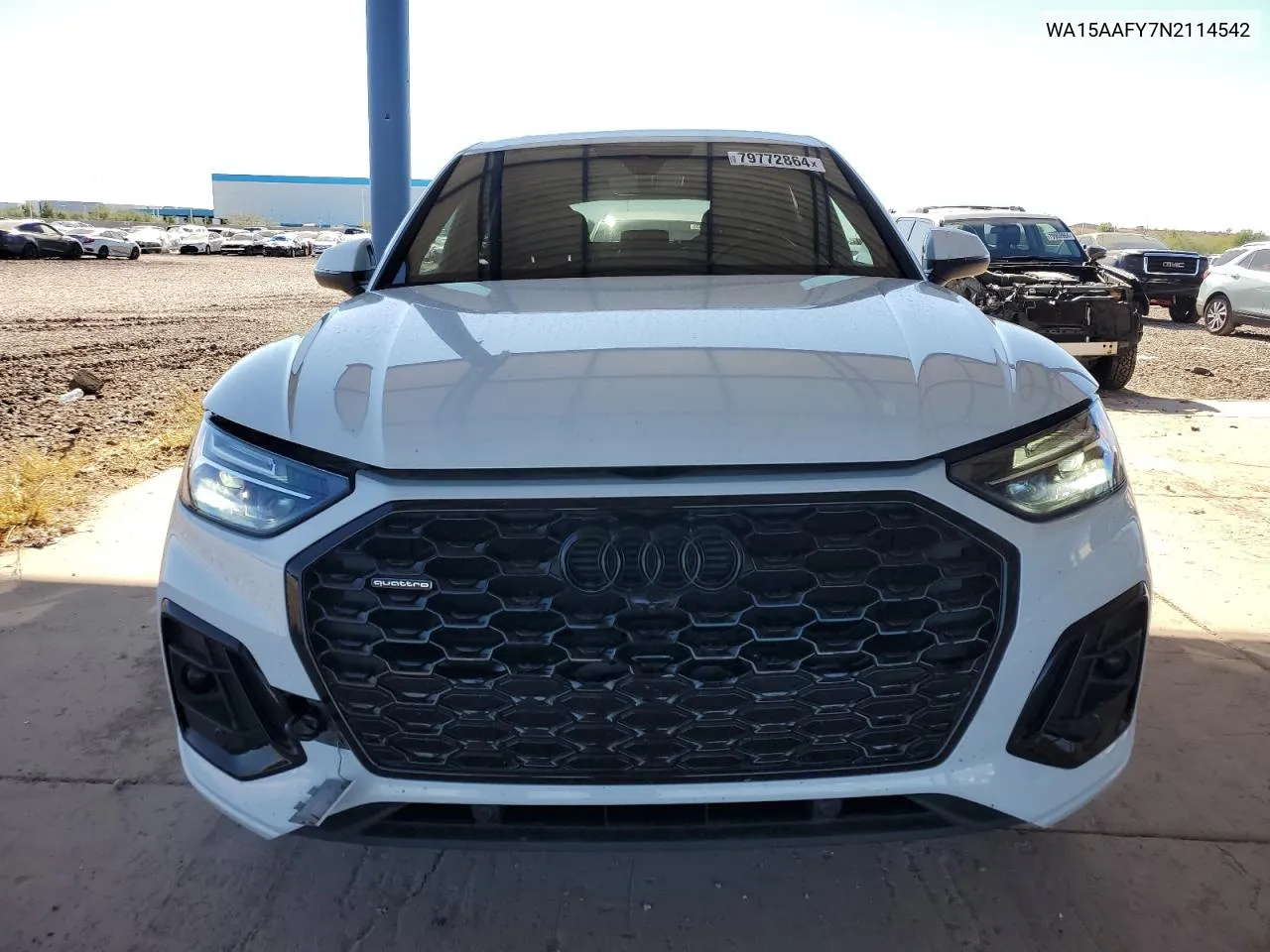 2022 Audi Q5 Sportback Prm Pls 45 VIN: WA15AAFY7N2114542 Lot: 79772864