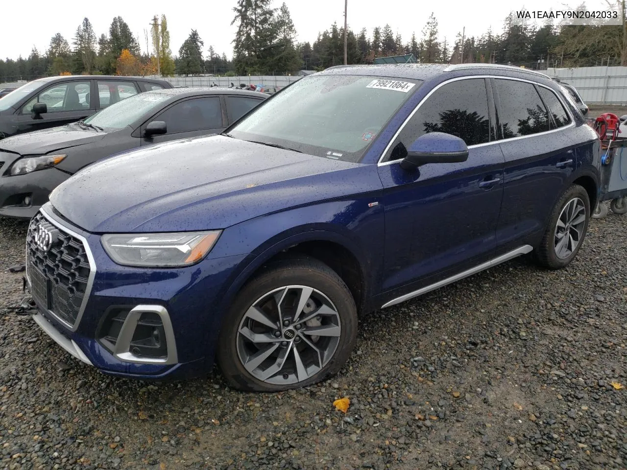 2022 Audi Q5 Premium Plus 45 VIN: WA1EAAFY9N2042033 Lot: 79921864