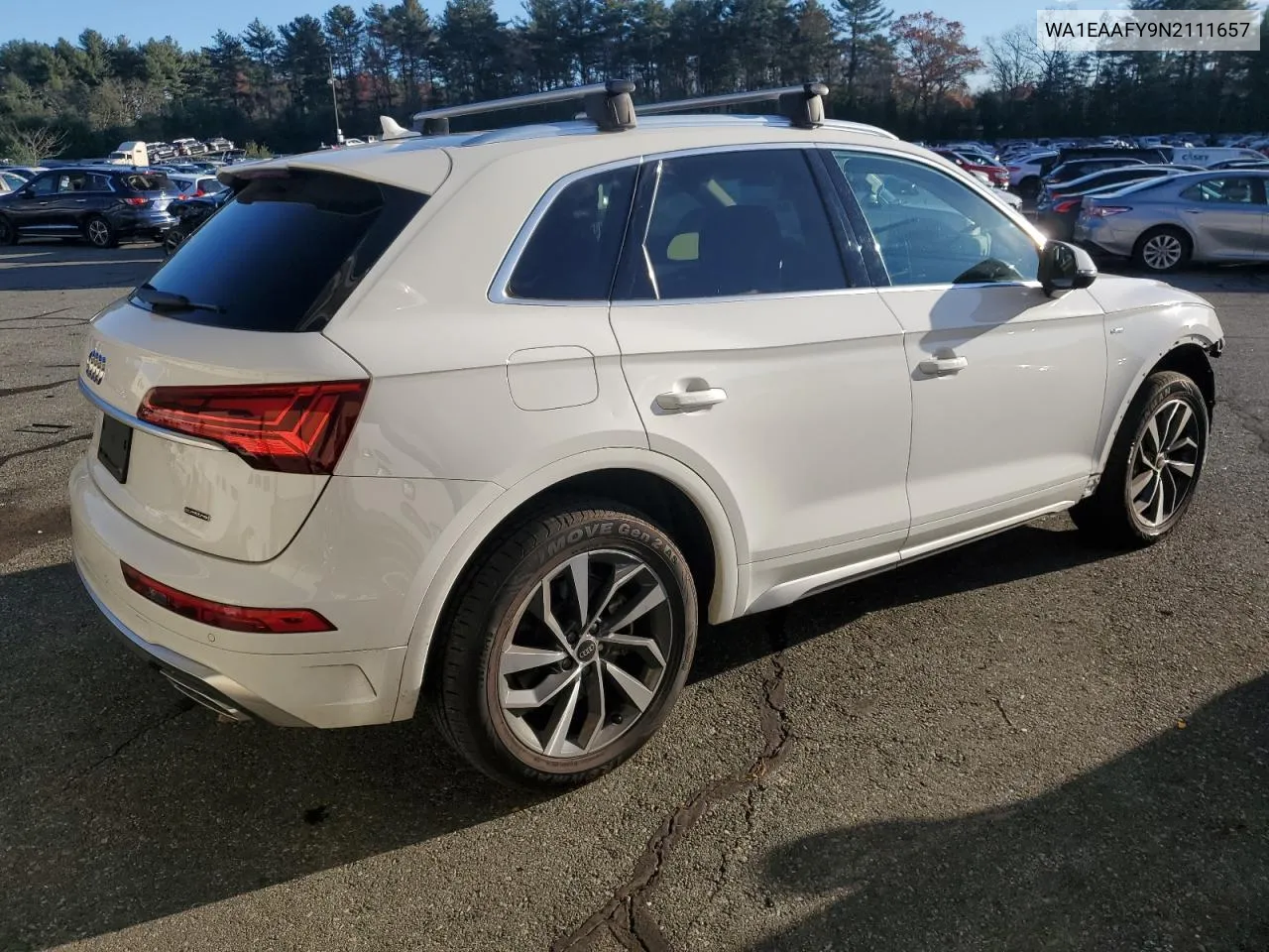 2022 Audi Q5 Premium Plus 45 VIN: WA1EAAFY9N2111657 Lot: 80258584