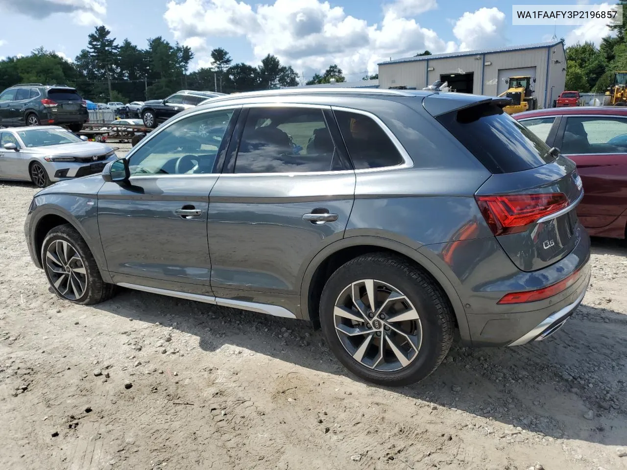 2023 Audi Q5 Prestige 45 VIN: WA1FAAFY3P2196857 Lot: 68105594