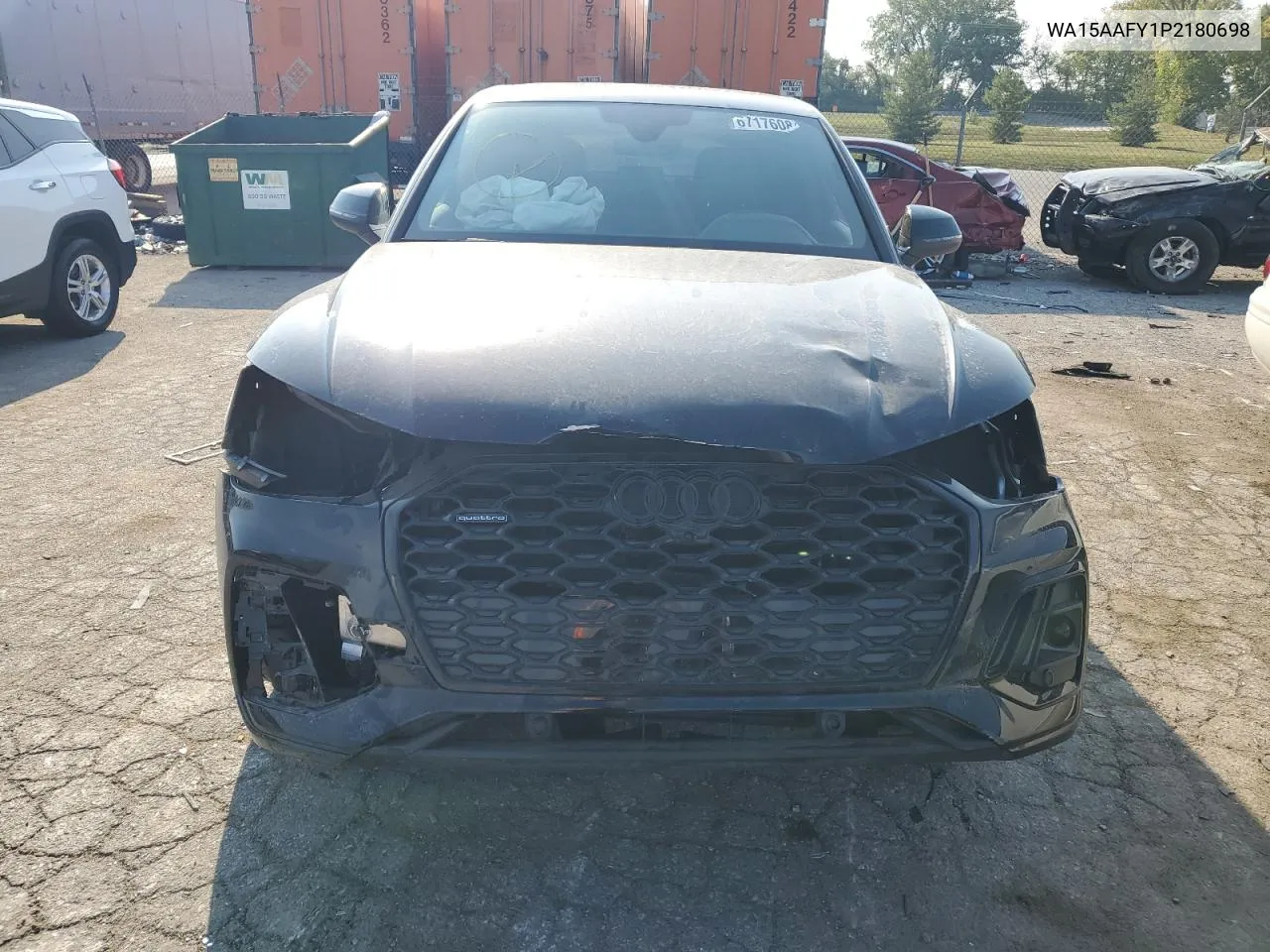 2023 Audi Q5 Sportback Prm Pls 45 VIN: WA15AAFY1P2180698 Lot: 68322044