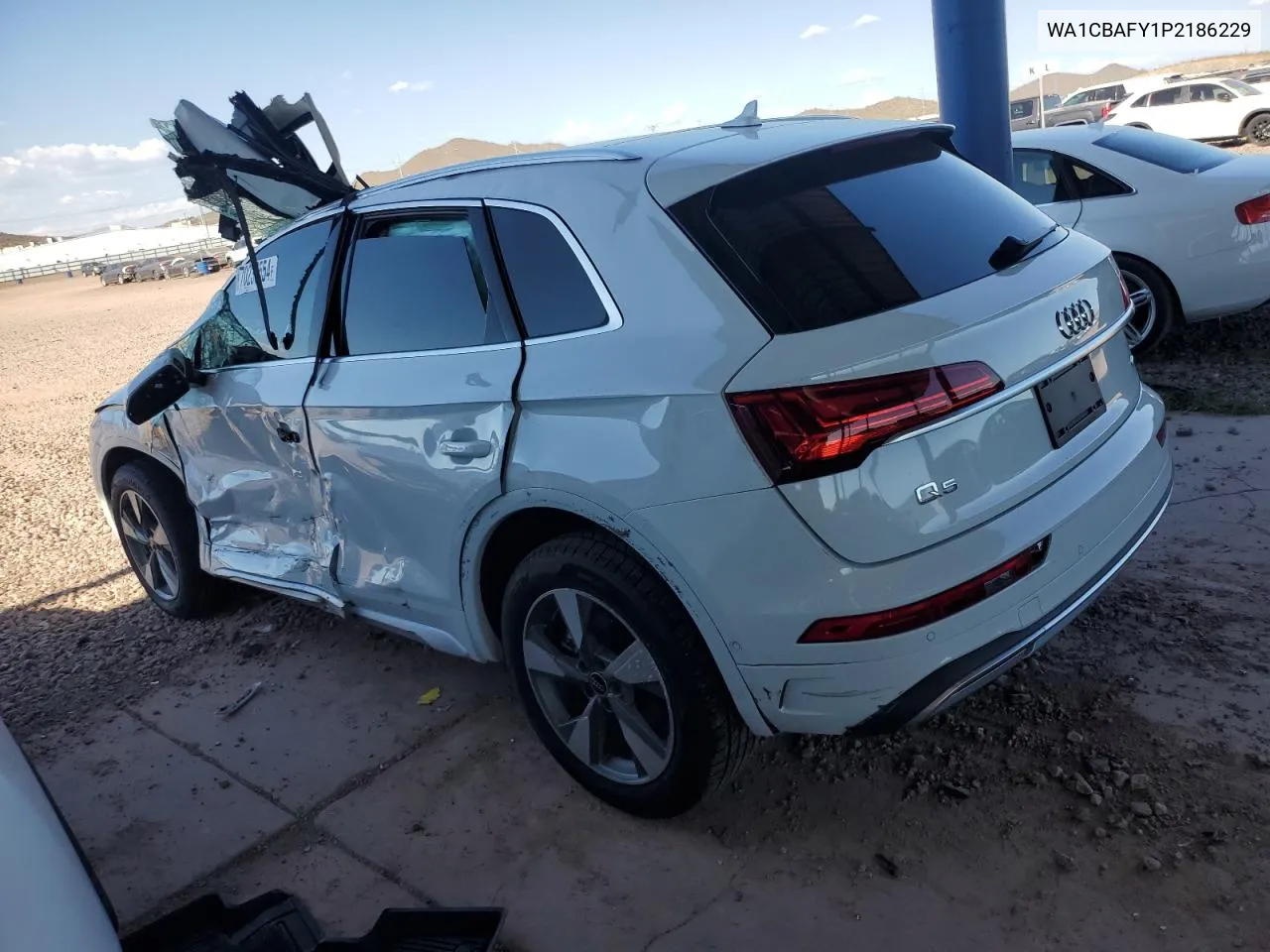 2023 Audi Q5 Prestige 40 VIN: WA1CBAFY1P2186229 Lot: 70236554