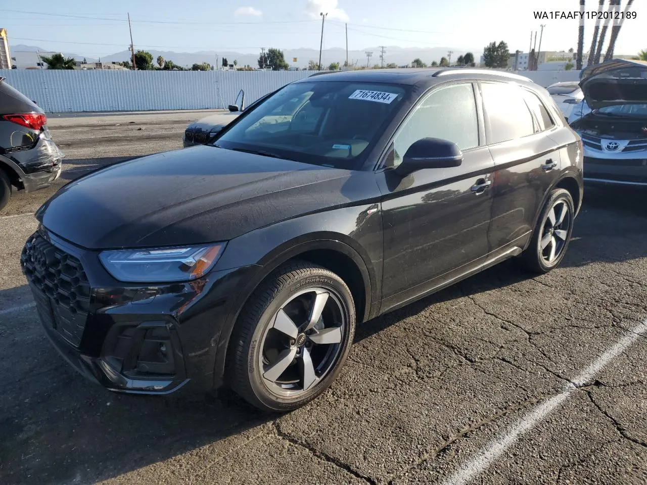 WA1FAAFY1P2012189 2023 Audi Q5 Prestige 45