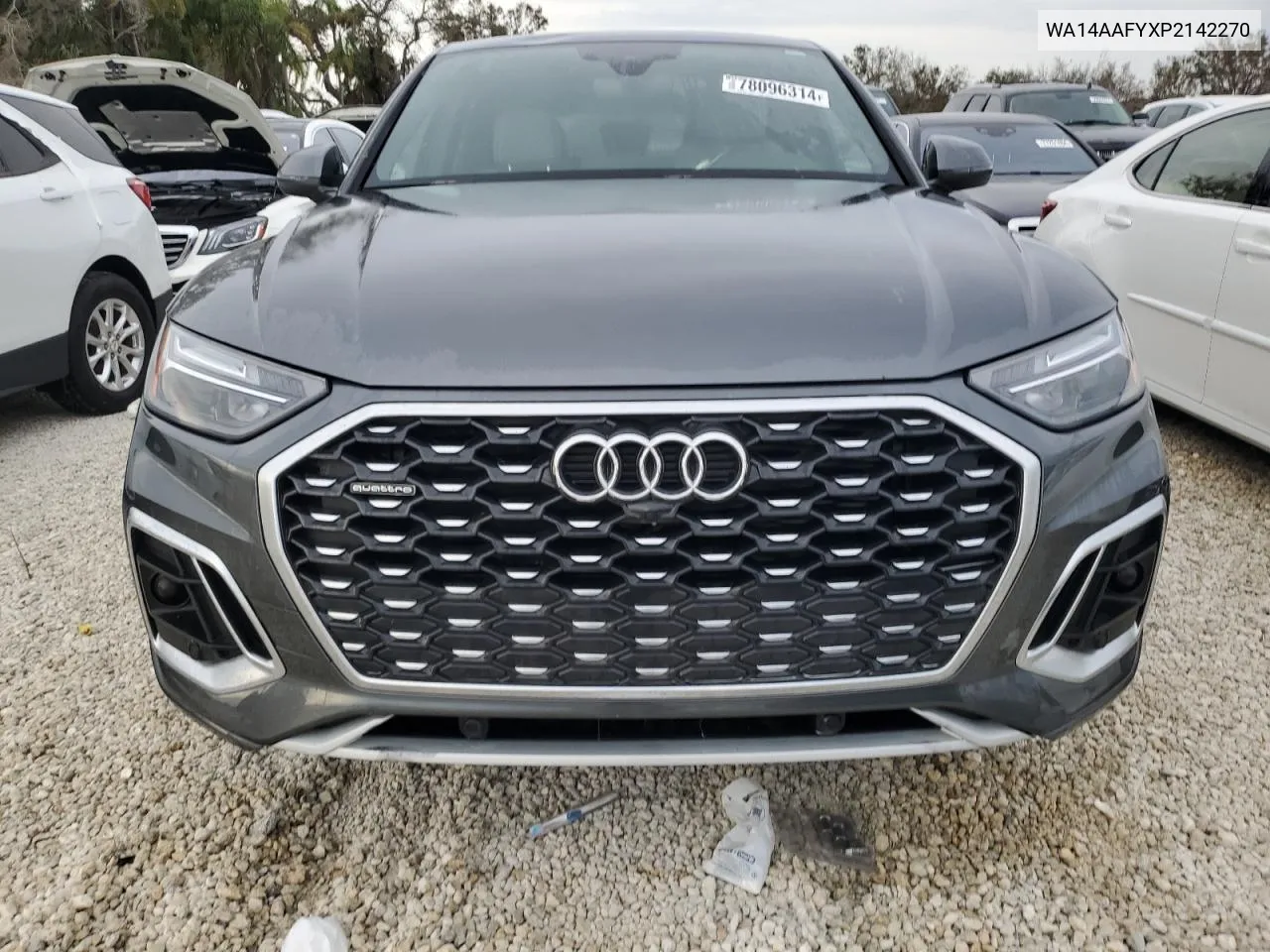 2023 Audi Q5 Sportback Premium 45 VIN: WA14AAFYXP2142270 Lot: 78096314