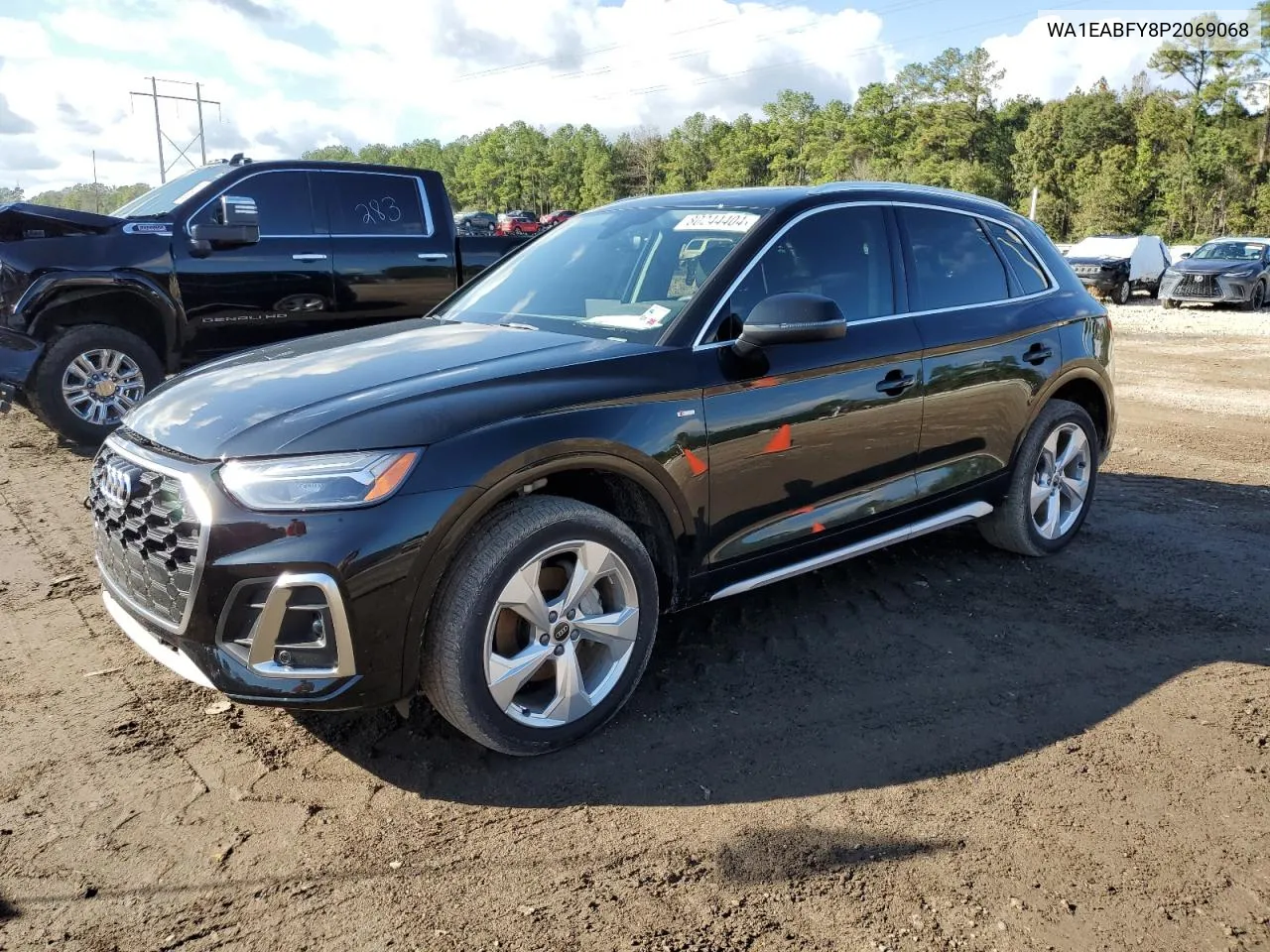 2023 Audi Q5 Premium Plus 45 VIN: WA1EABFY8P2069068 Lot: 80244404