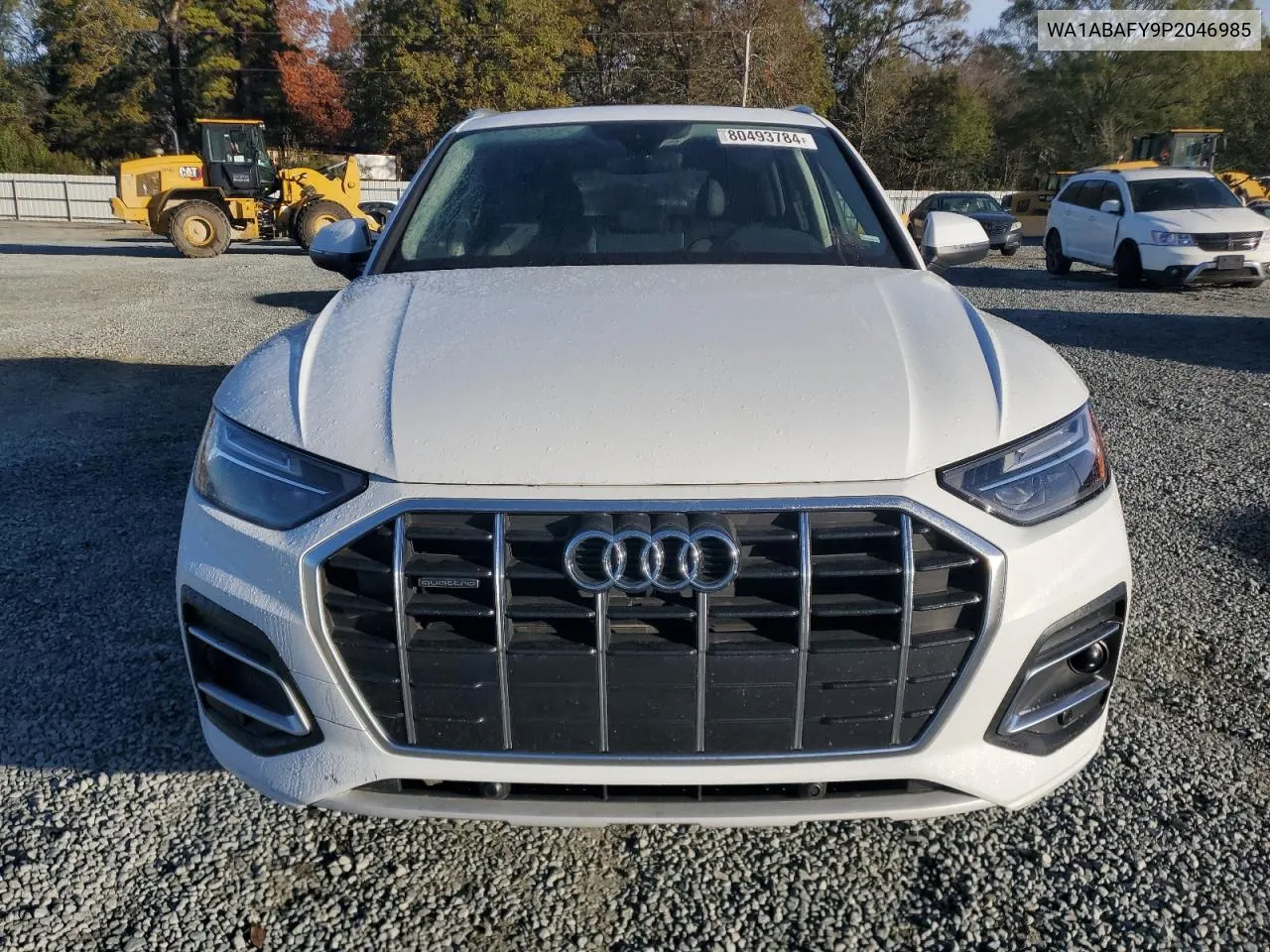 2023 Audi Q5 Premium 40 VIN: WA1ABAFY9P2046985 Lot: 80493784