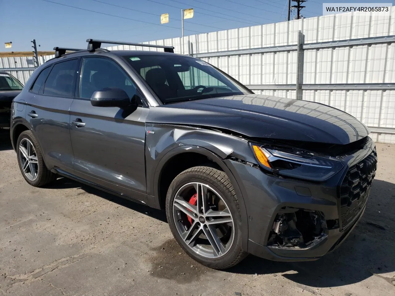 2024 Audi Q5 E Prestige 55 VIN: WA1F2AFY4R2065873 Lot: 73585854