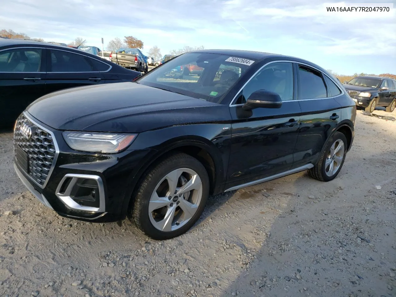 2024 Audi Q5 Sportback Prestige 45 VIN: WA16AAFY7R2047970 Lot: 78862604