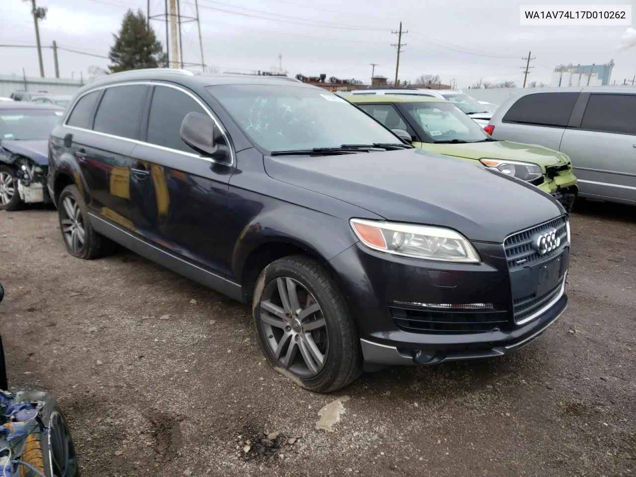 2007 Audi Q7 4.2 Quattro VIN: WA1AV74L17D010262 Lot: 37586573