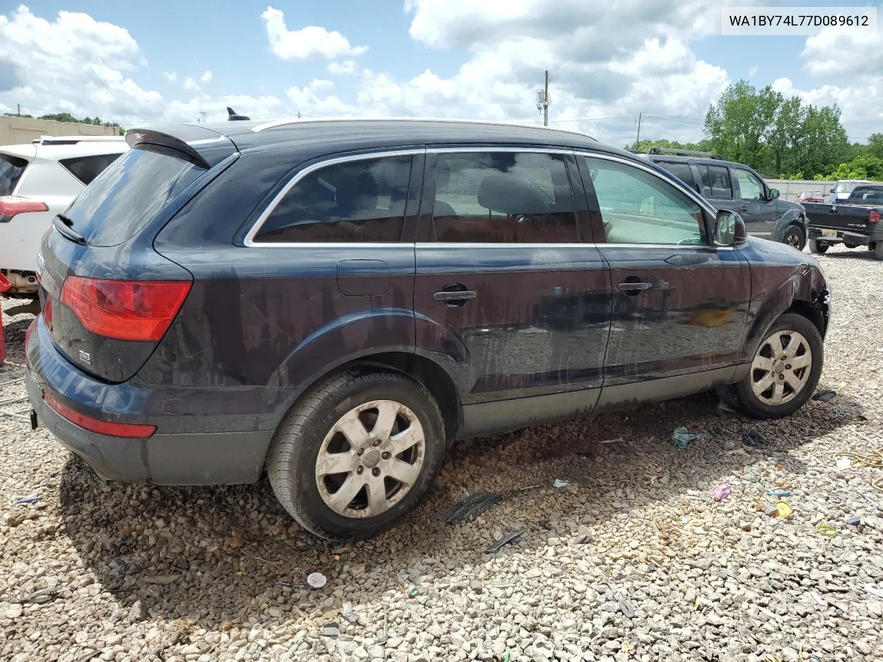 2007 Audi Q7 3.6 Quattro Premium VIN: WA1BY74L77D089612 Lot: 53427544