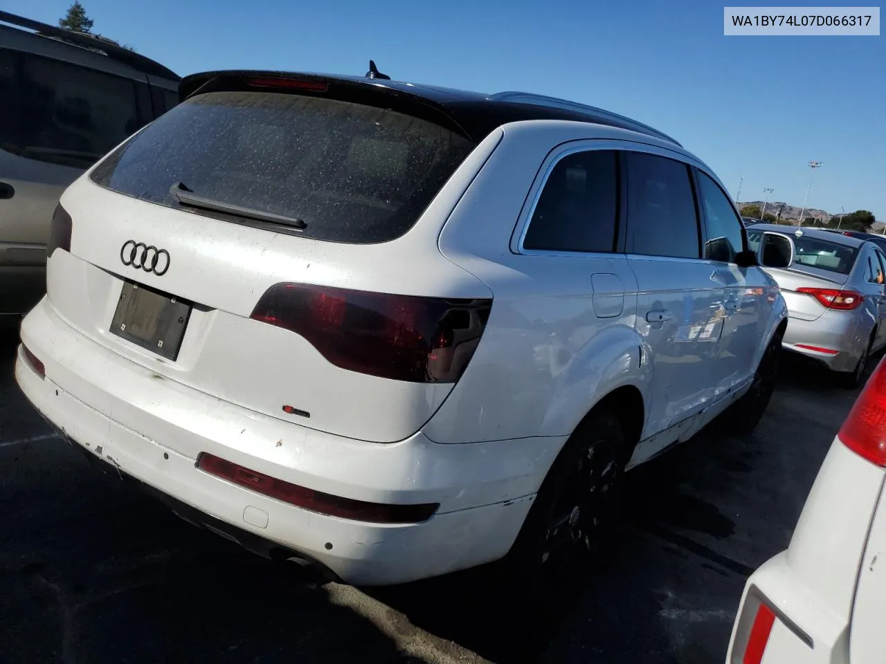 WA1BY74L07D066317 2007 Audi Q7 3.6 Quattro Premium