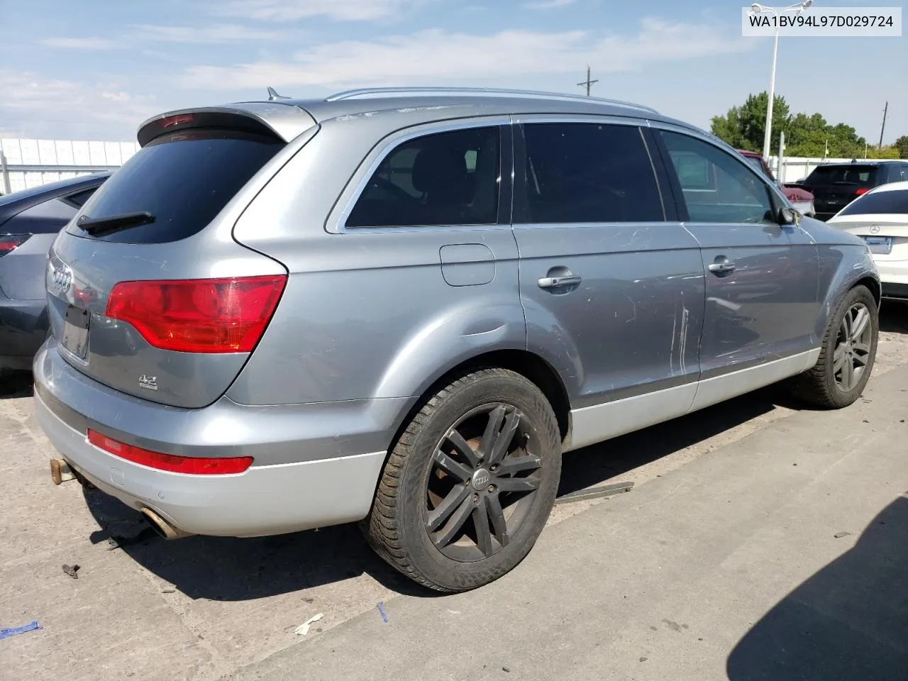 2007 Audi Q7 4.2 Quattro Premium VIN: WA1BV94L97D029724 Lot: 70615724