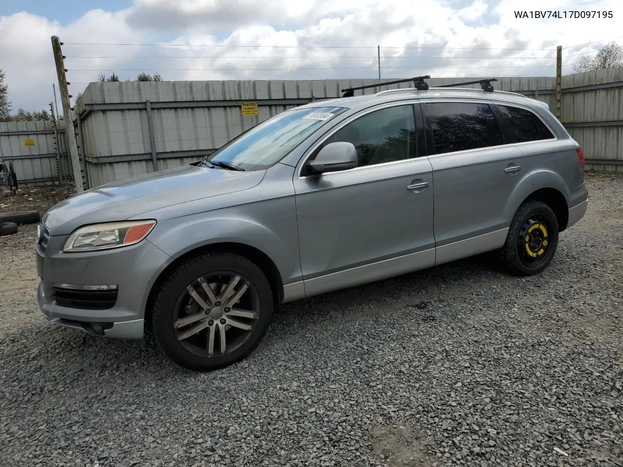 2007 Audi Q7 4.2 Quattro Premium VIN: WA1BV74L17D097195 Lot: 70932664