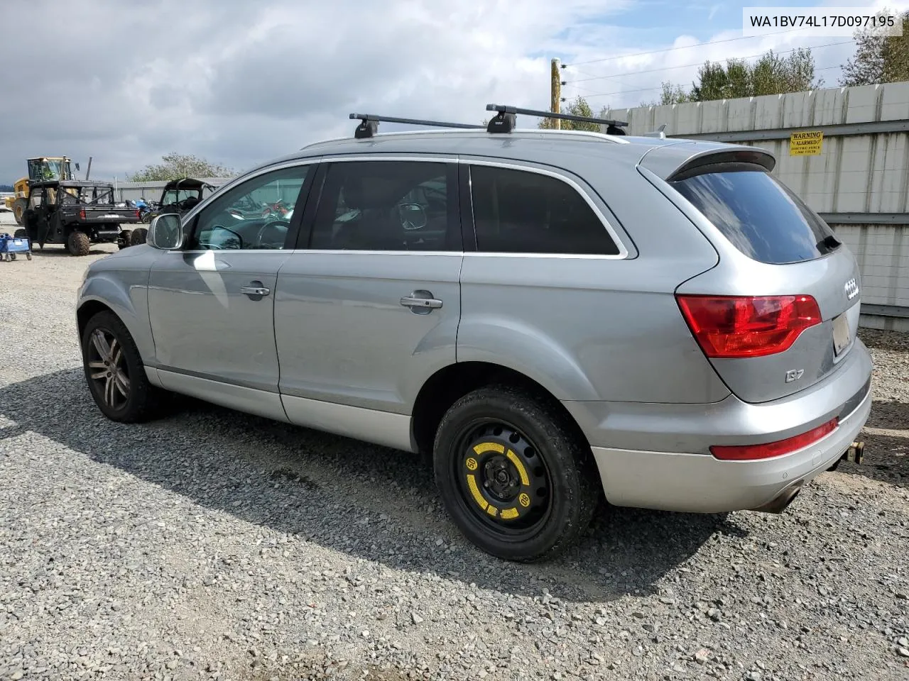 2007 Audi Q7 4.2 Quattro Premium VIN: WA1BV74L17D097195 Lot: 70932664