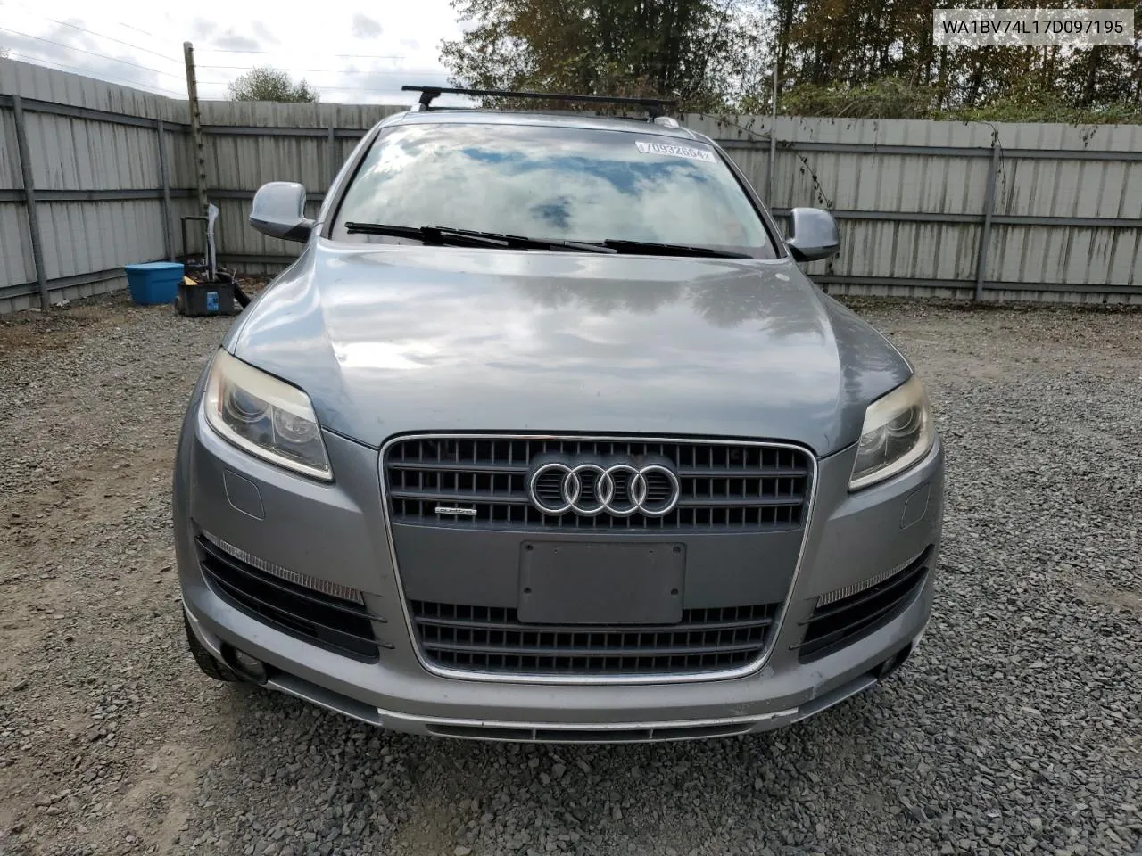 2007 Audi Q7 4.2 Quattro Premium VIN: WA1BV74L17D097195 Lot: 70932664