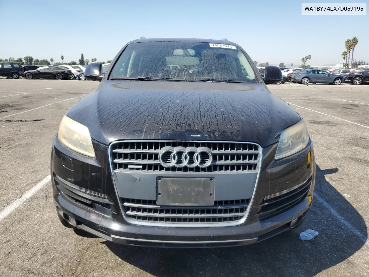 2007 Audi Q7 3.6 Quattro Premium VIN: WA1BY74LX7D059195 Lot: 74061074