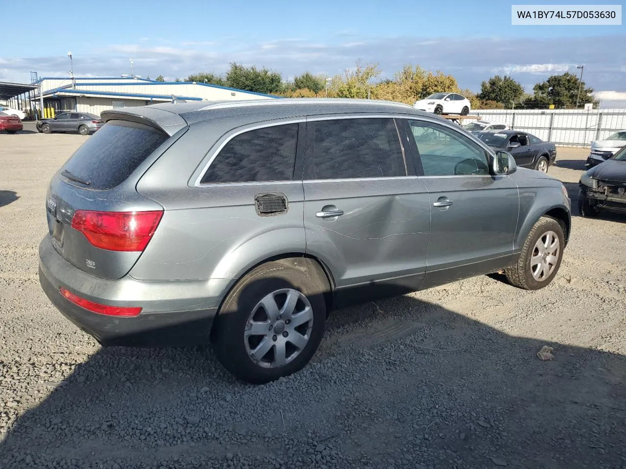 2007 Audi Q7 3.6 Quattro Premium VIN: WA1BY74L57D053630 Lot: 76424824