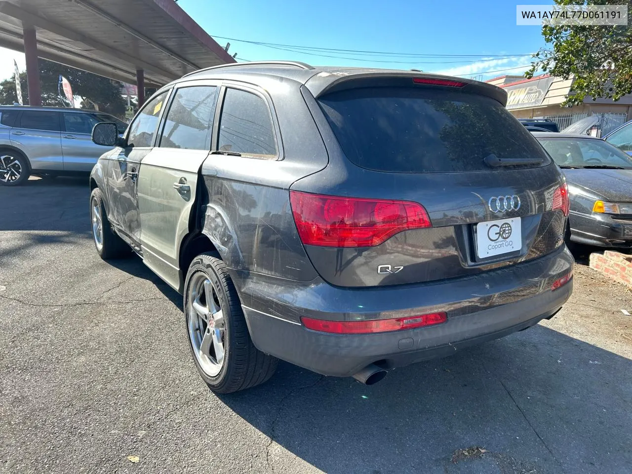 2007 Audi Q7 3.6 Quattro VIN: WA1AY74L77D061191 Lot: 79773014