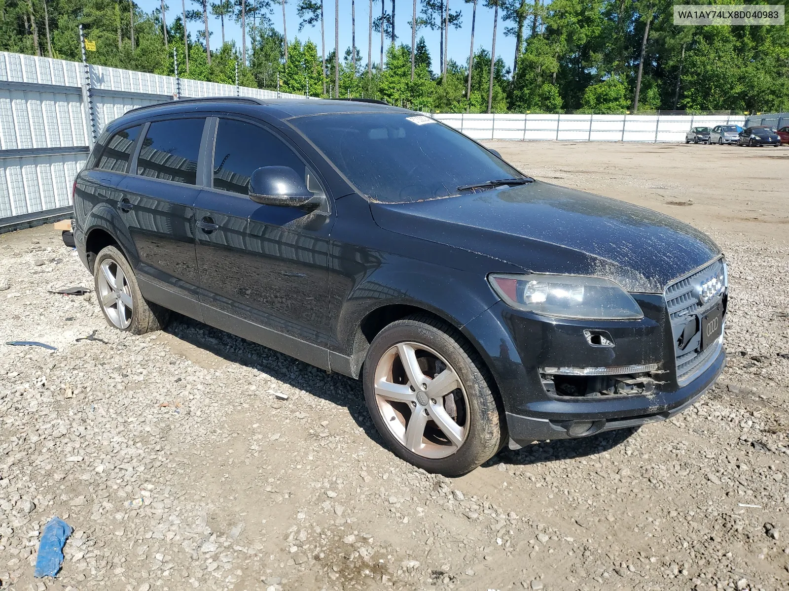 2008 Audi Q7 3.6 Quattro VIN: WA1AY74LX8D040983 Lot: 57330024