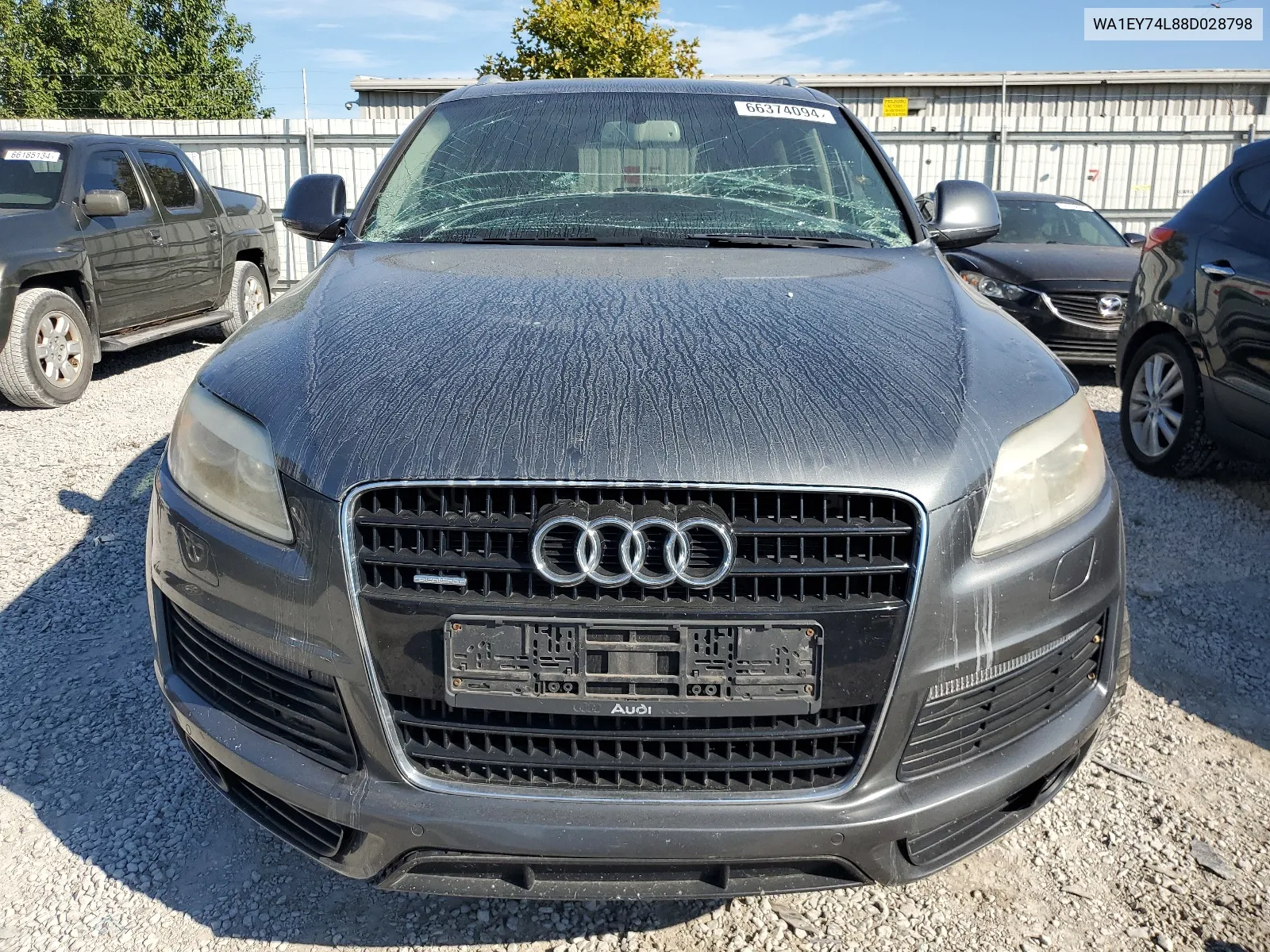 2008 Audi Q7 3.6 Quattro Premium S-Line VIN: WA1EY74L88D028798 Lot: 66374094