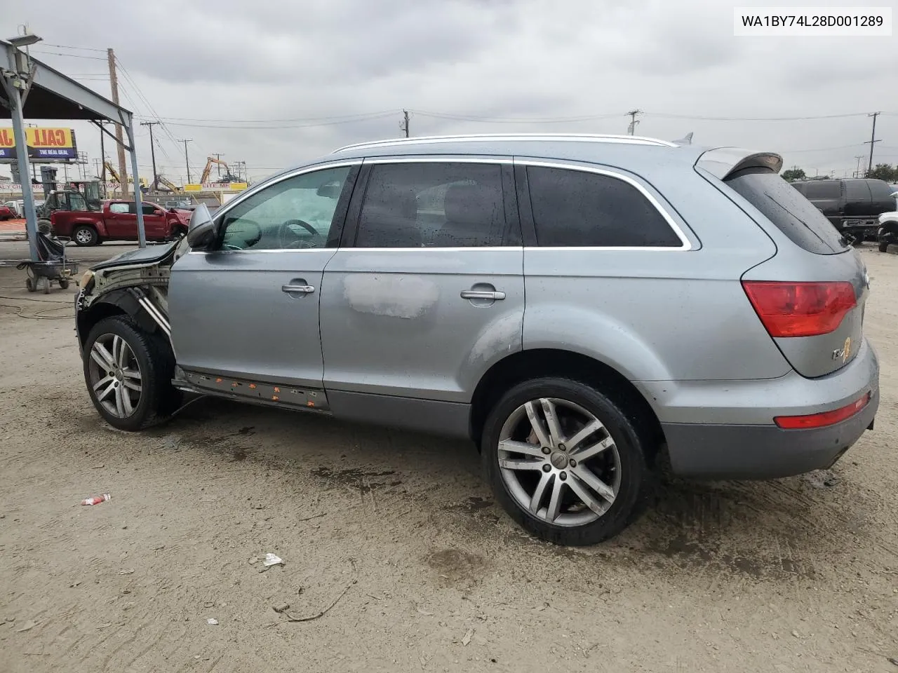 2008 Audi Q7 3.6 Quattro Premium VIN: WA1BY74L28D001289 Lot: 72182724