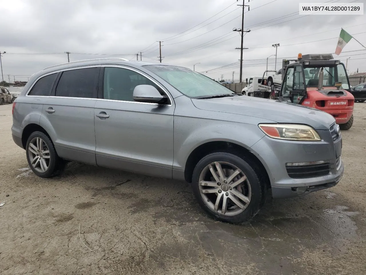 2008 Audi Q7 3.6 Quattro Premium VIN: WA1BY74L28D001289 Lot: 72182724