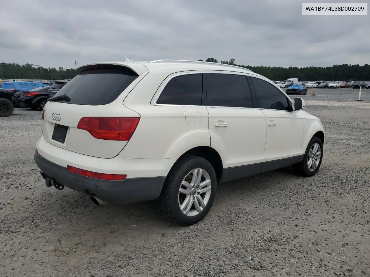 2008 Audi Q7 3.6 Quattro Premium VIN: WA1BY74L38D002709 Lot: 72742614