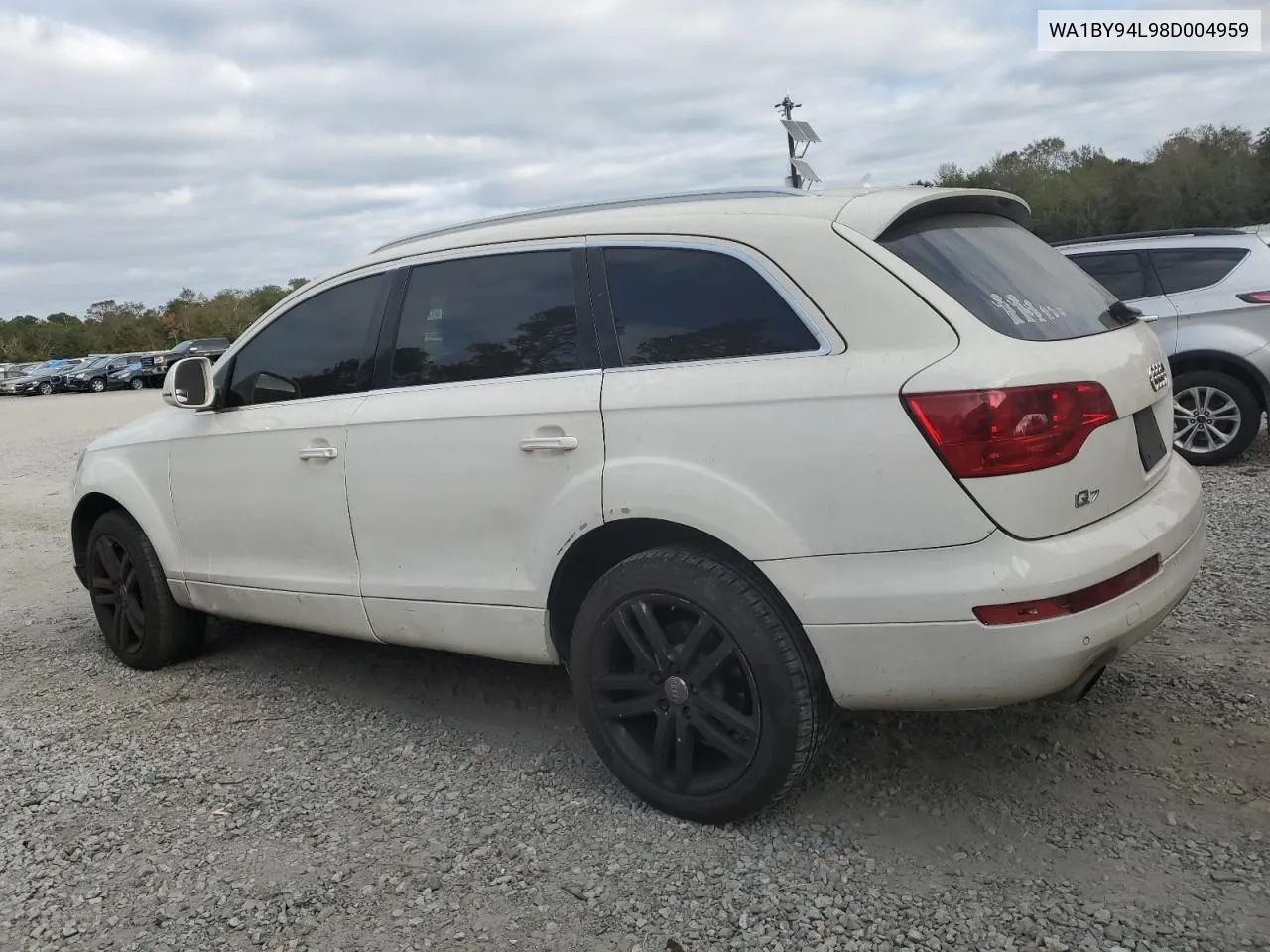 2008 Audi Q7 3.6 Quattro Premium VIN: WA1BY94L98D004959 Lot: 78382864