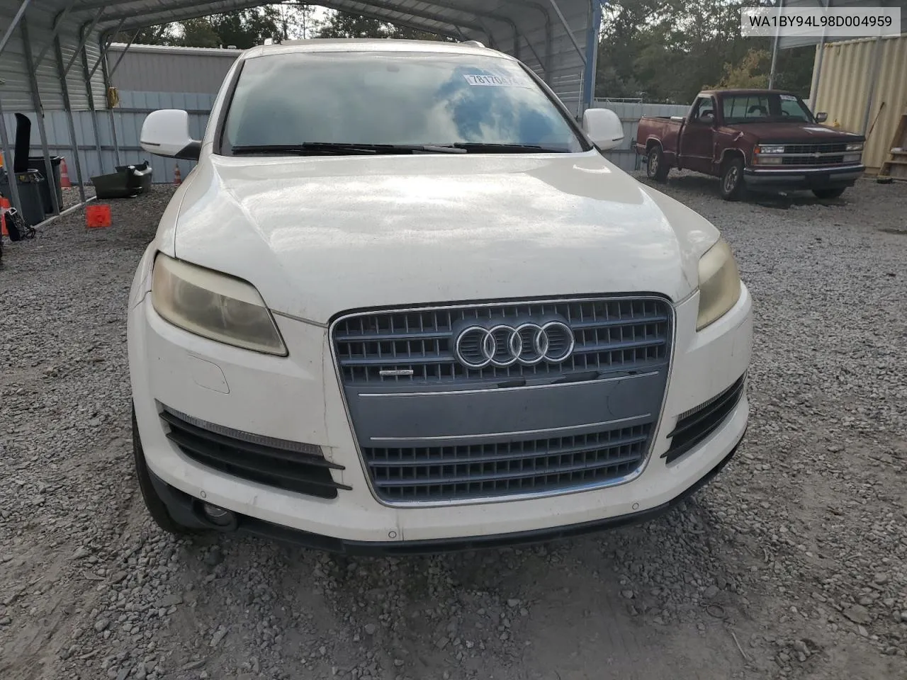 2008 Audi Q7 3.6 Quattro Premium VIN: WA1BY94L98D004959 Lot: 78382864