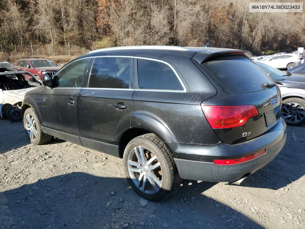 2008 Audi Q7 3.6 Quattro Premium VIN: WA1BY74L58D023433 Lot: 79659614