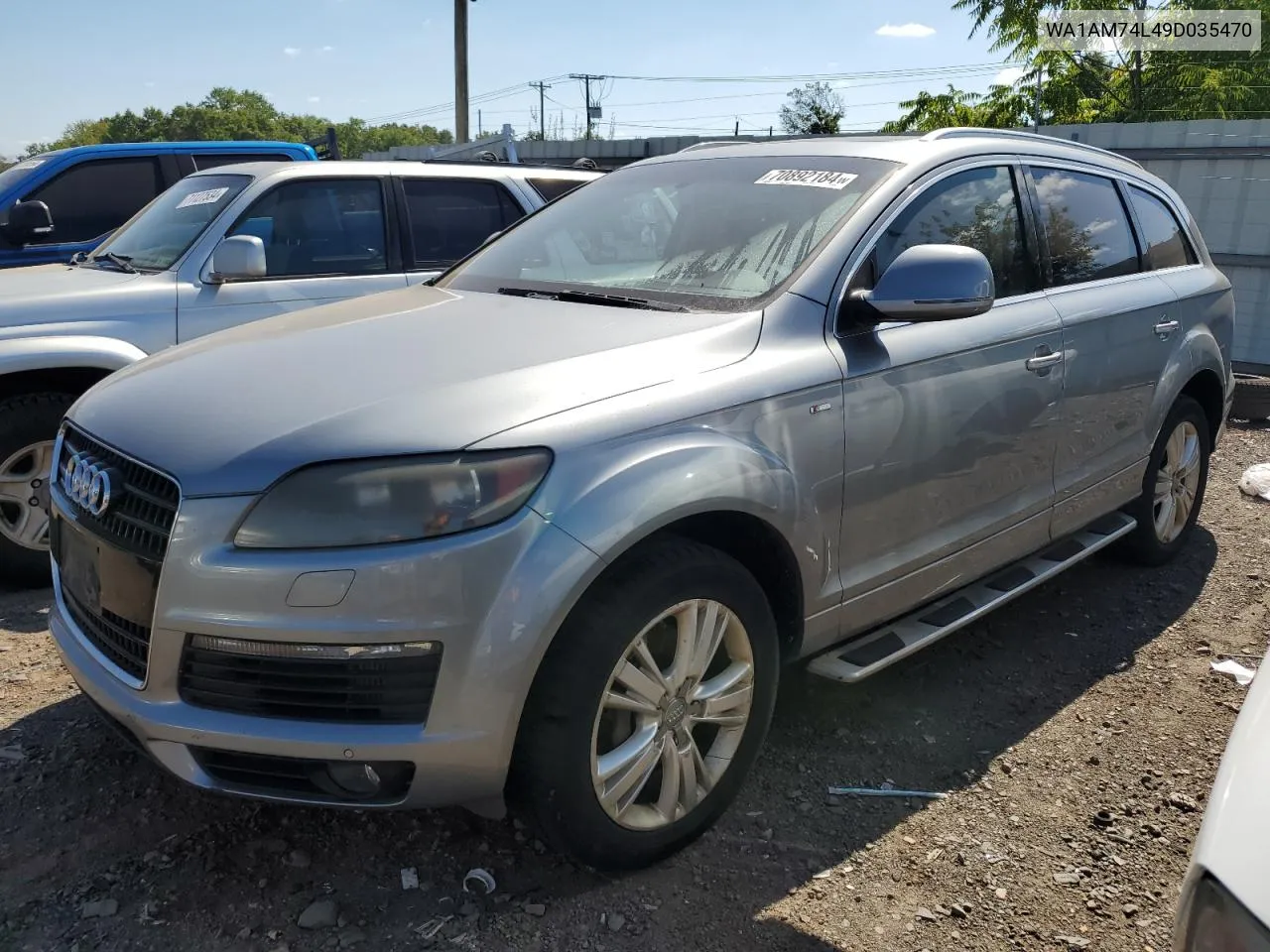 2009 Audi Q7 Tdi VIN: WA1AM74L49D035470 Lot: 70892184