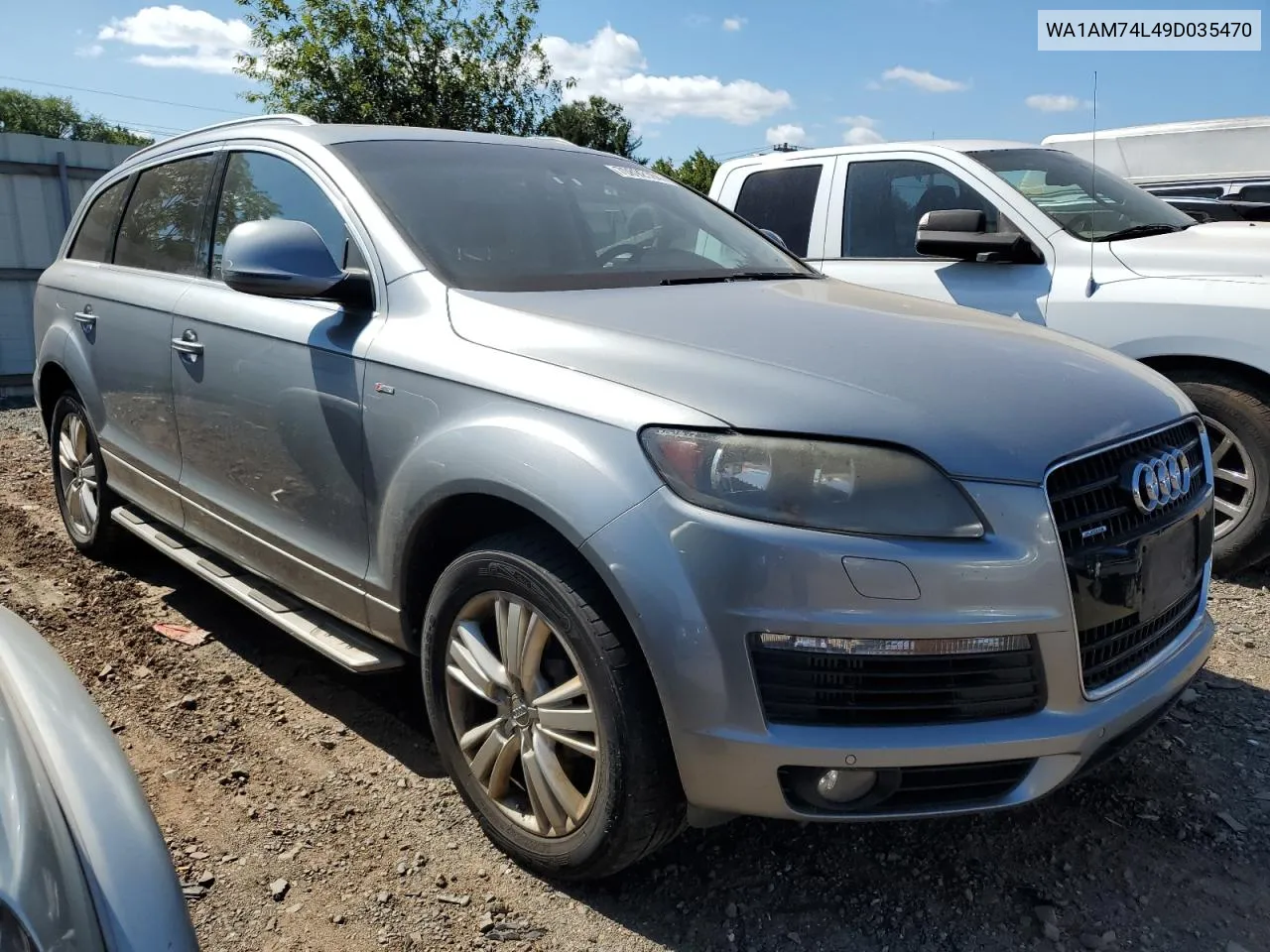 2009 Audi Q7 Tdi VIN: WA1AM74L49D035470 Lot: 70892184