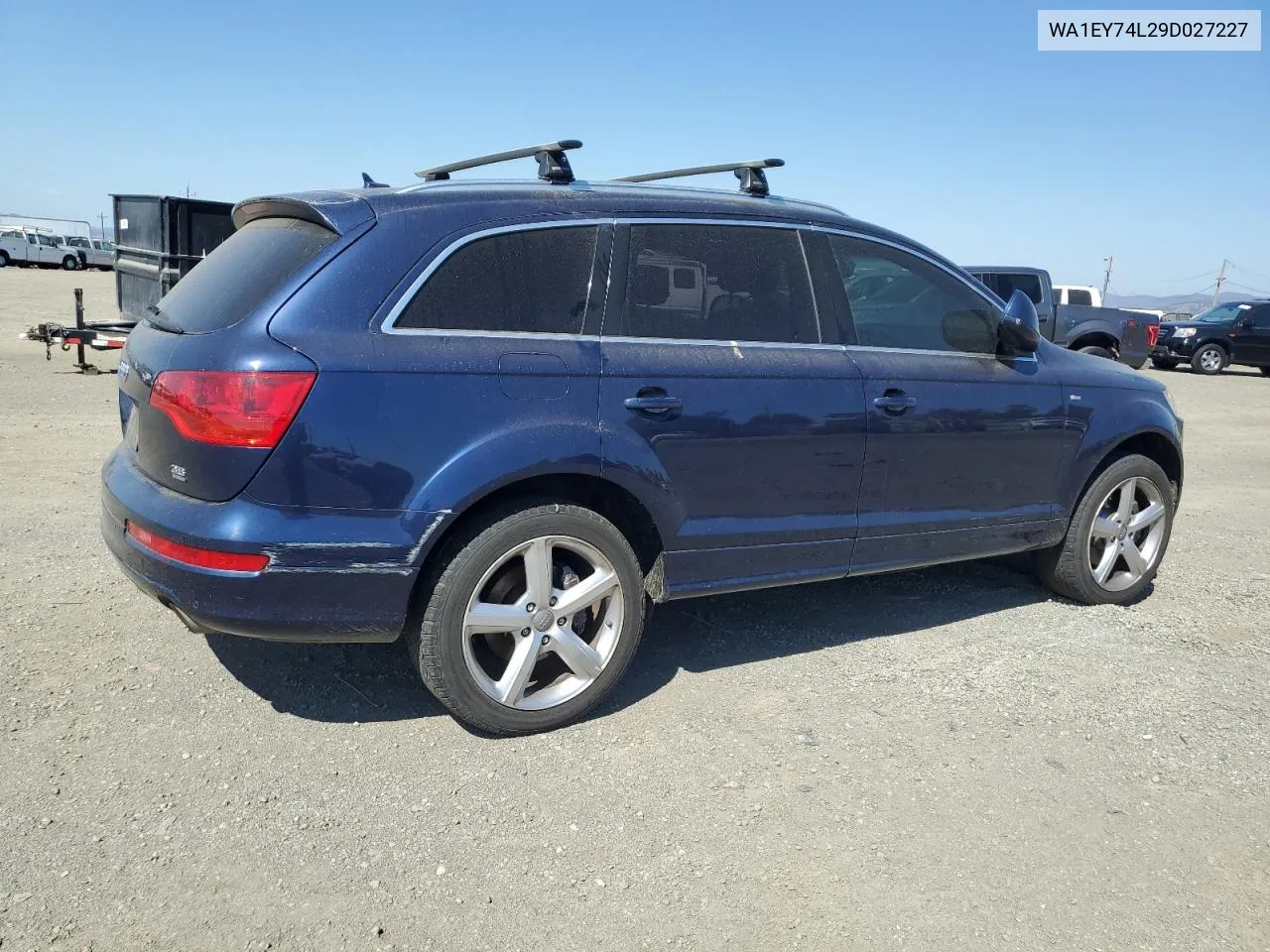 2009 Audi Q7 3.6 Quattro Premium S-Line VIN: WA1EY74L29D027227 Lot: 72714054