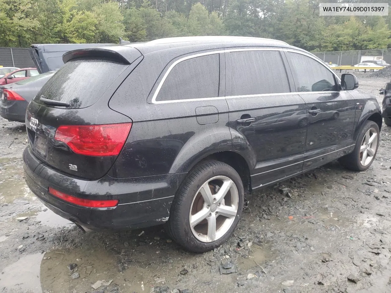 2009 Audi Q7 3.6 Quattro Premium S-Line VIN: WA1EY74L09D015397 Lot: 72916724