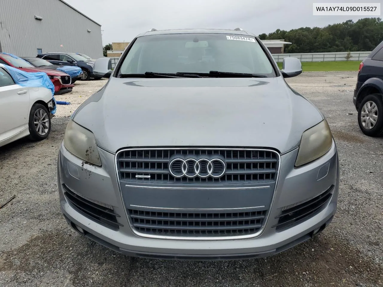 2009 Audi Q7 3.6 Quattro VIN: WA1AY74L09D015527 Lot: 75083474