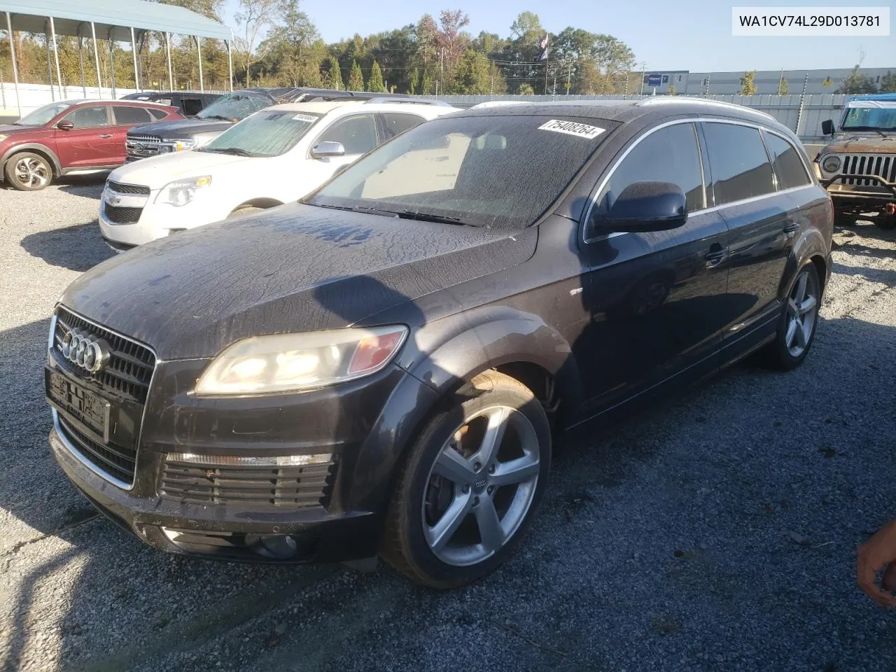 2009 Audi Q7 4.2 Quattro S-Line VIN: WA1CV74L29D013781 Lot: 75408264