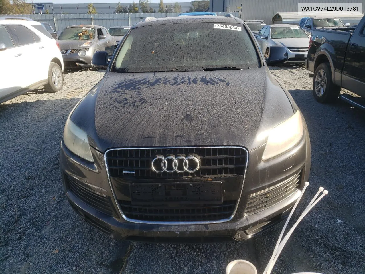 2009 Audi Q7 4.2 Quattro S-Line VIN: WA1CV74L29D013781 Lot: 75408264