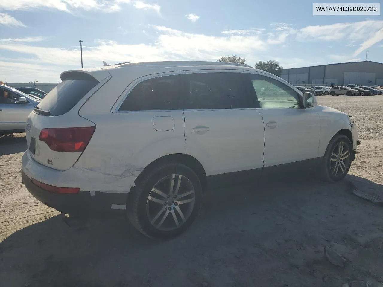 2009 Audi Q7 3.6 Quattro VIN: WA1AY74L39D020723 Lot: 76560134