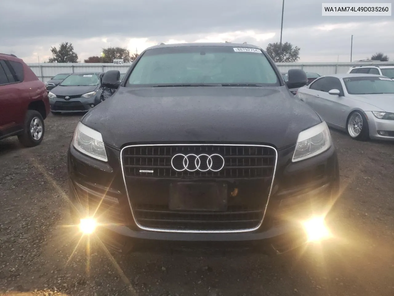 2009 Audi Q7 Tdi VIN: WA1AM74L49D035260 Lot: 80792754