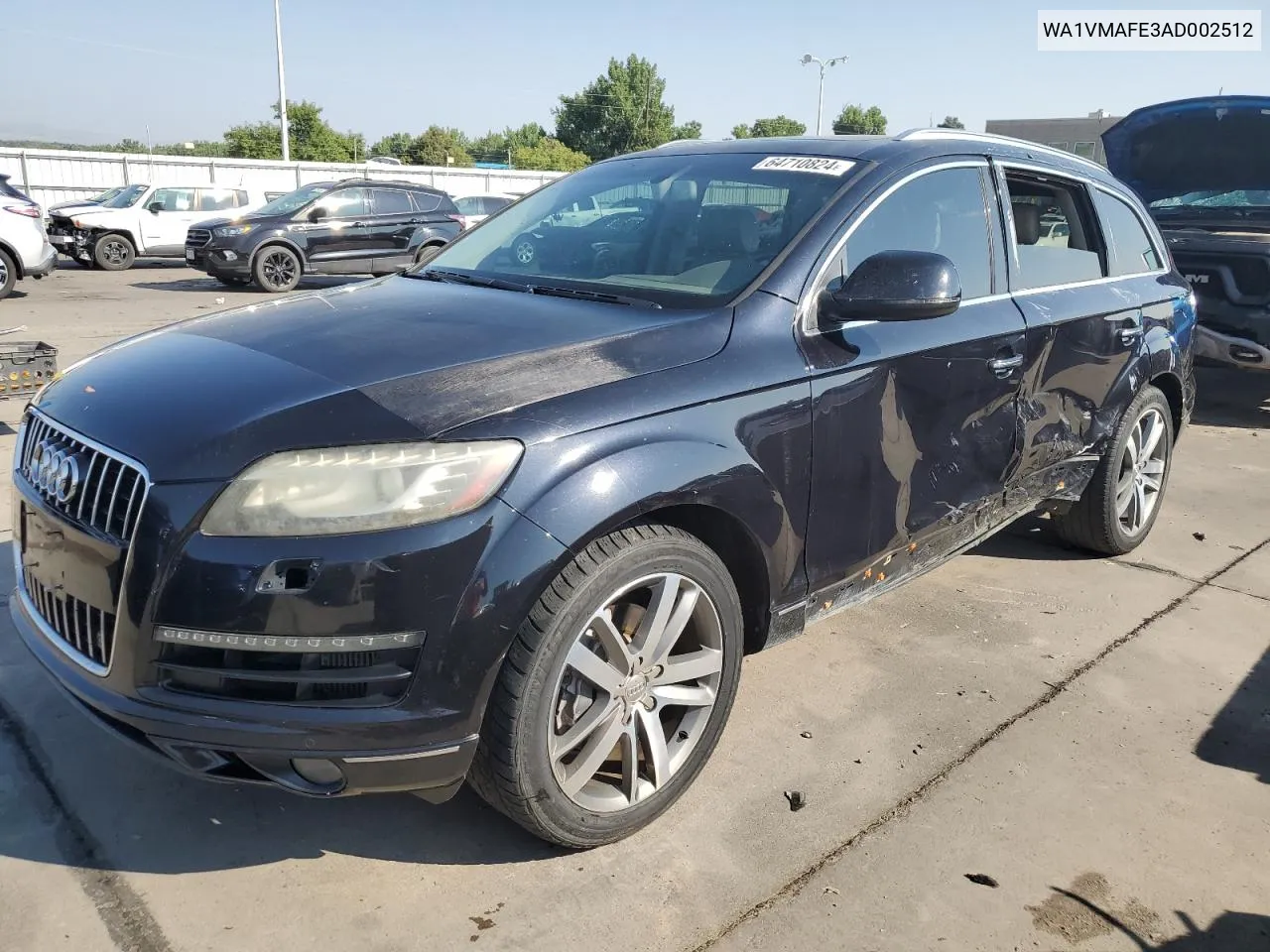 WA1VMAFE3AD002512 2010 Audi Q7 Prestige