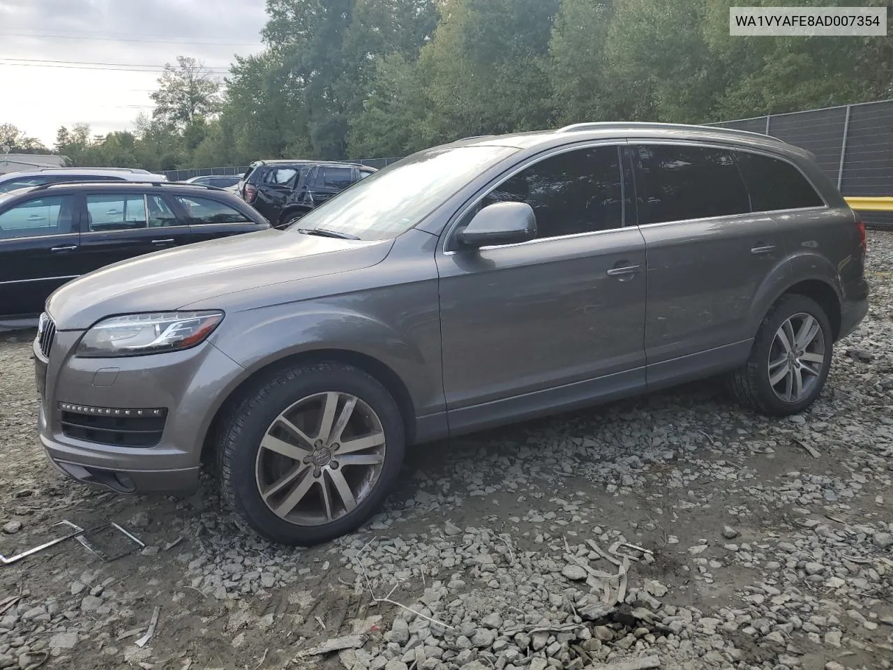 WA1VYAFE8AD007354 2010 Audi Q7 Prestige