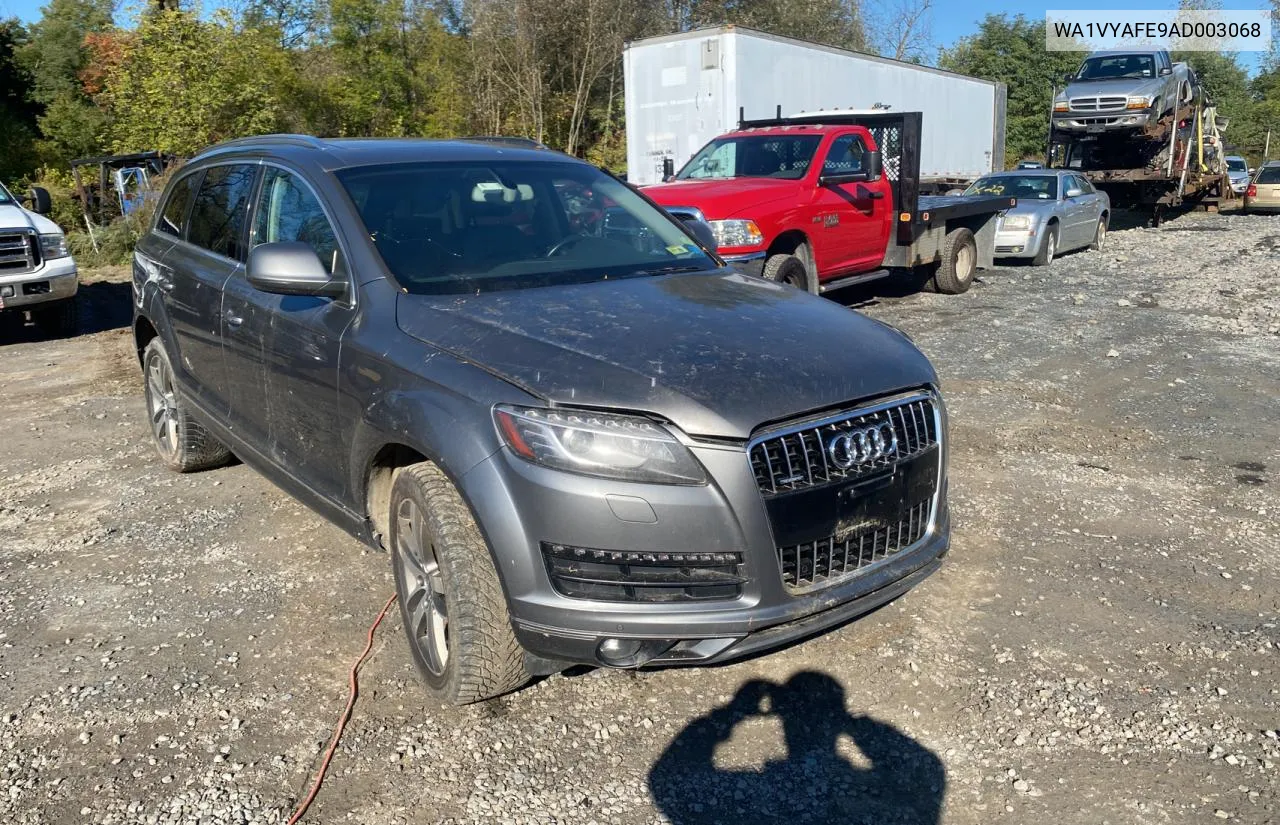 2010 Audi Q7 Prestige VIN: WA1VYAFE9AD003068 Lot: 76012374