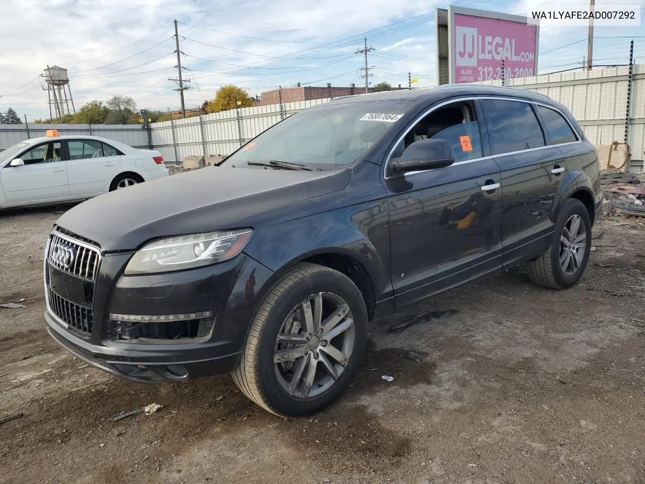 2010 Audi Q7 Premium Plus VIN: WA1LYAFE2AD007292 Lot: 76887864