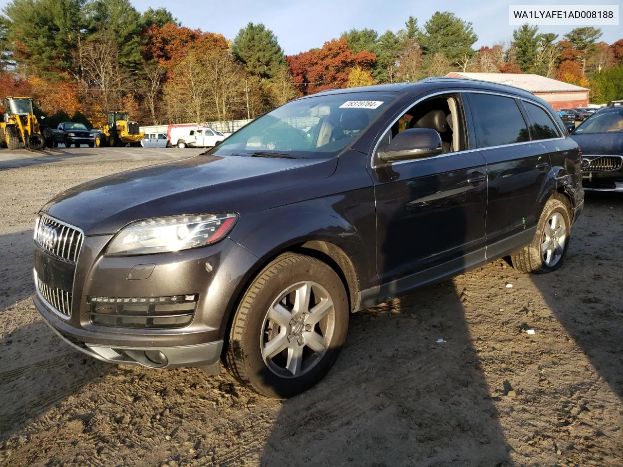 2010 Audi Q7 Premium Plus VIN: WA1LYAFE1AD008188 Lot: 78379784