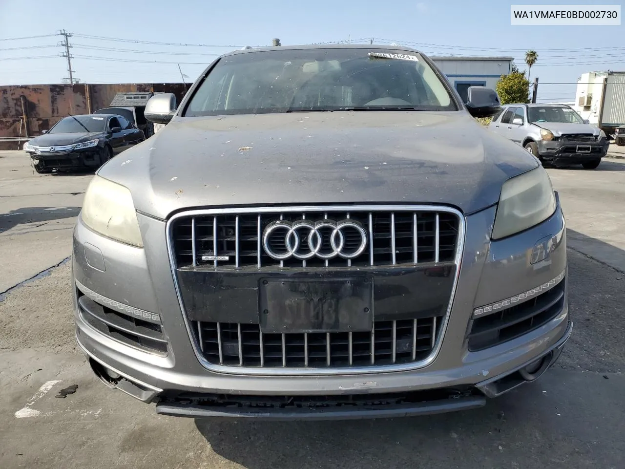 WA1VMAFE0BD002730 2011 Audi Q7 Prestige