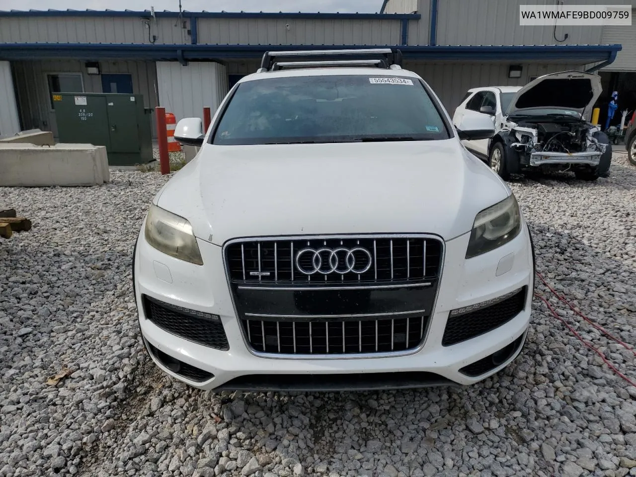 2011 Audi Q7 Prestige VIN: WA1WMAFE9BD009759 Lot: 55543534