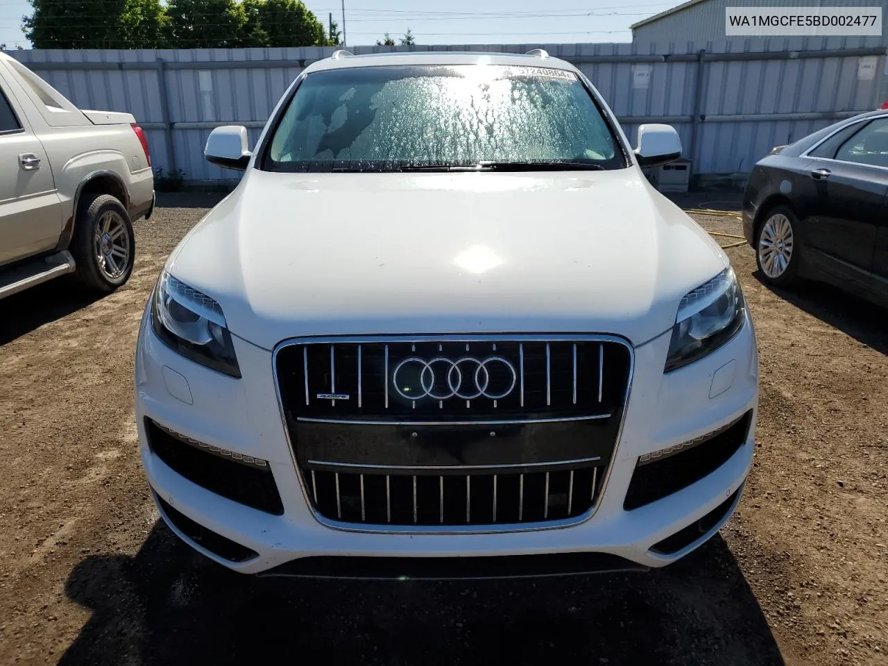 2011 Audi Q7 Premium Plus VIN: WA1MGCFE5BD002477 Lot: 57240864