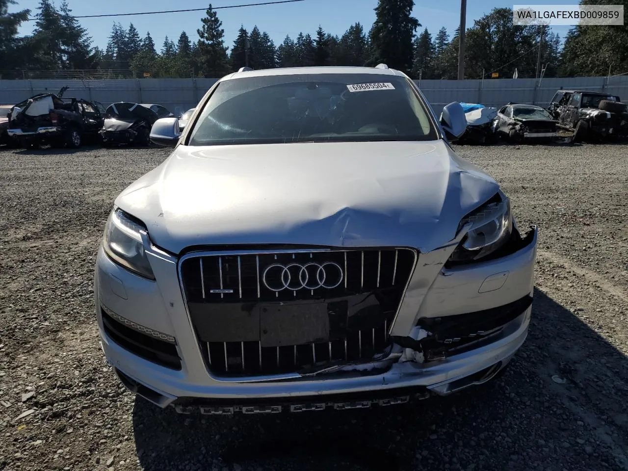 2011 Audi Q7 Premium Plus VIN: WA1LGAFEXBD009859 Lot: 69685504