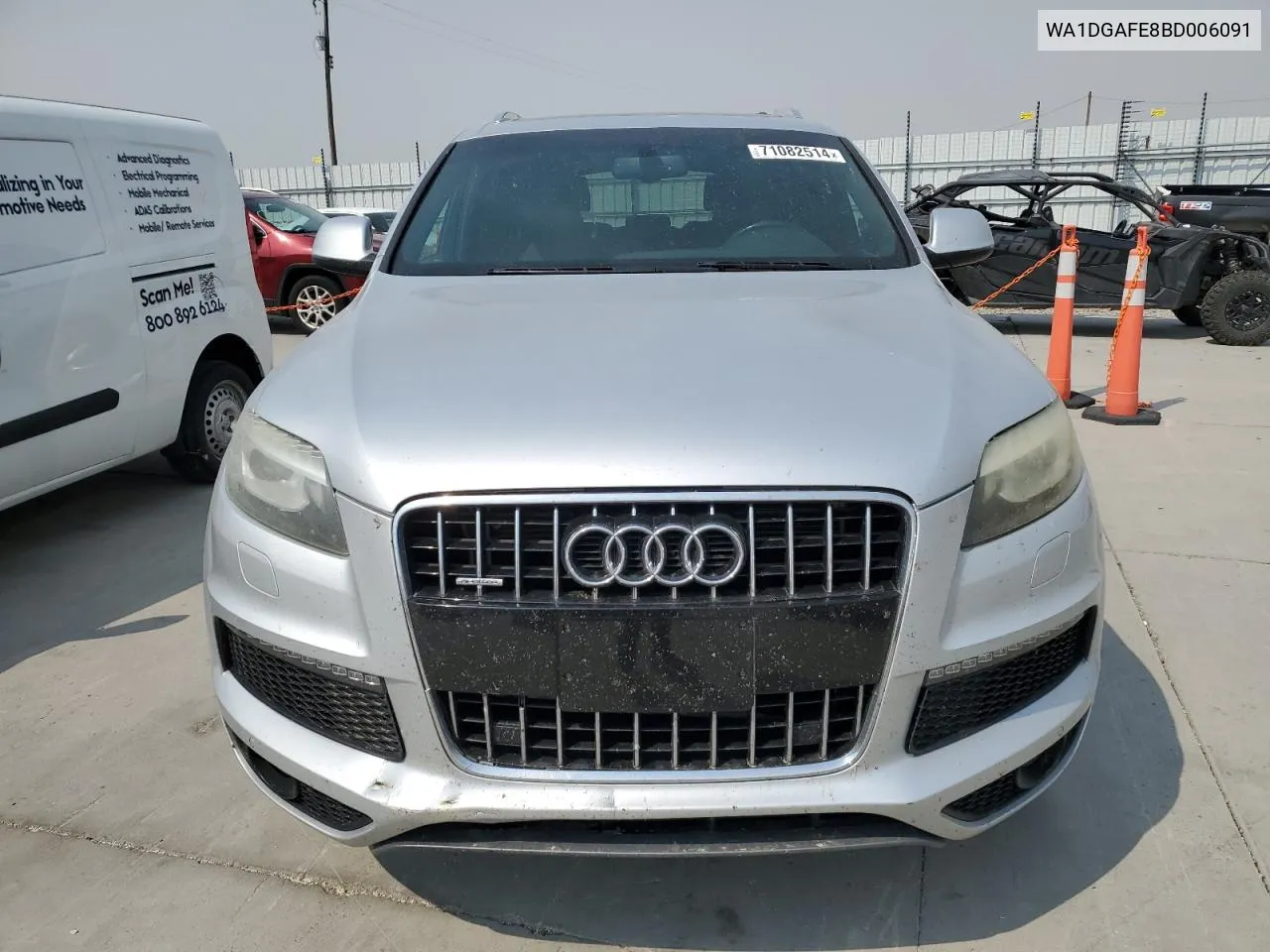 2011 Audi Q7 Prestige VIN: WA1DGAFE8BD006091 Lot: 71082514